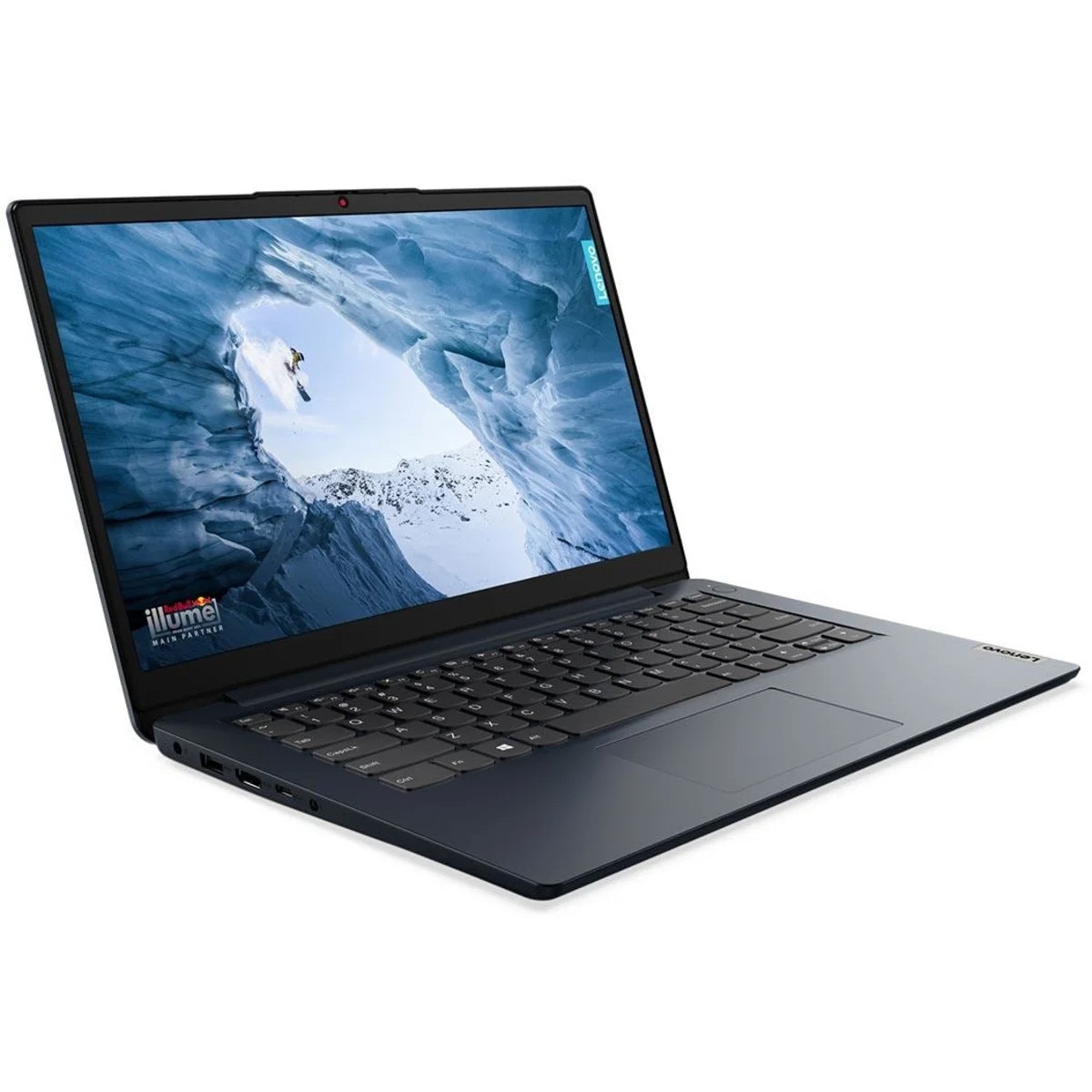 Laptop Lenovo IdeaPad 1i cu procesor Intel® Core i5-1335U pana la 4.6GHz, 15.6" IPS TouchScreen, 8GB DDR4 RAM, 256GB SSD, Intel® UHD Graphics, Windows® 11 Home, Abyss Blue