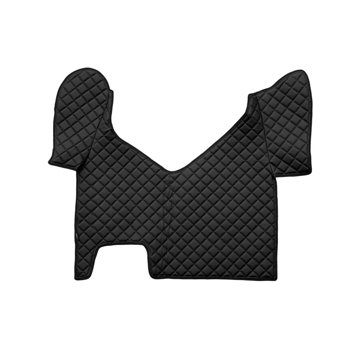 Covoraș central pentru tunel, F-CORE, ECO-PIELE Q, negru, automat