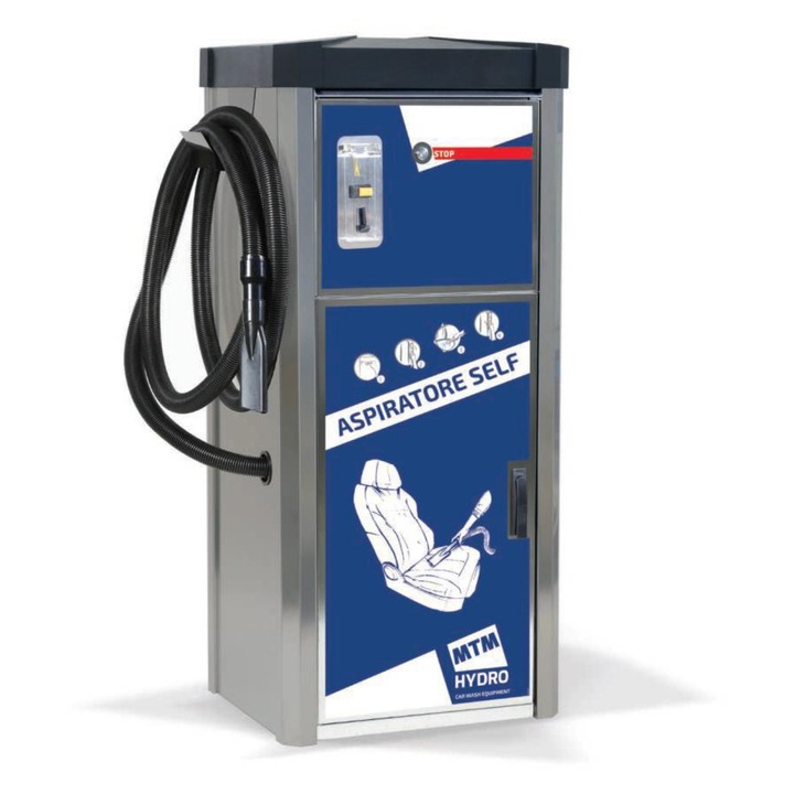 Aspirator auto, cu alimentare la rețea, carcasă din ABS, sistem de răcire inovativ