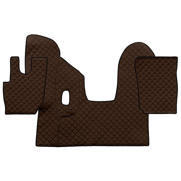 Camion Covorase Acoperire Completa, F-CORE, pentru DAF CF 01.13-12.20, MANUAL, Maro