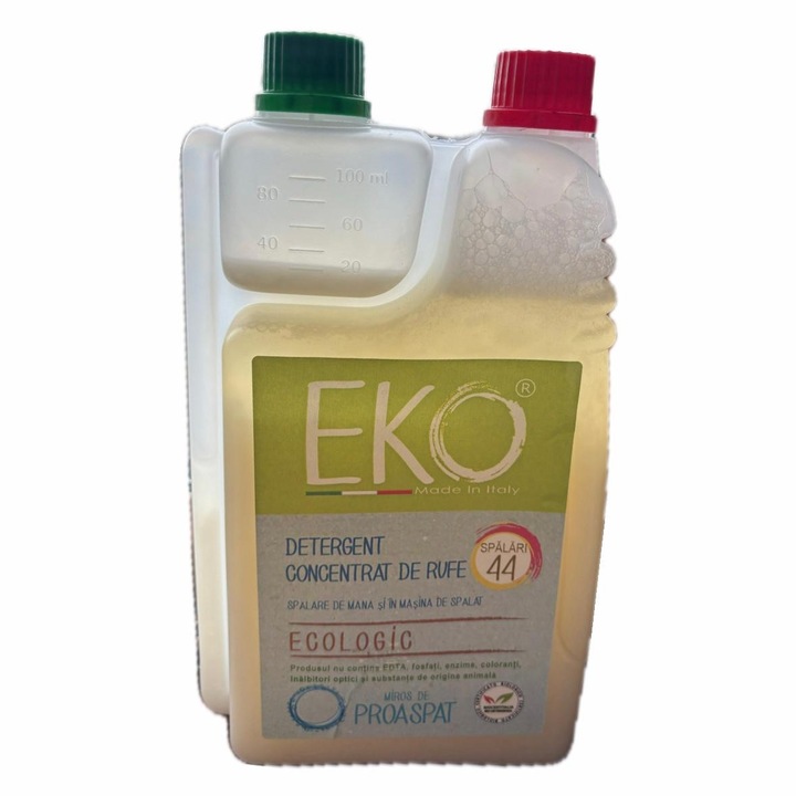 Detergent universal Eko ecologic superconcentrat lichid, 1.1l, 44 spălări