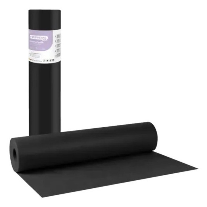 Rola de examinare, Bournas Medicals, 58x70cm, negru, material netesut