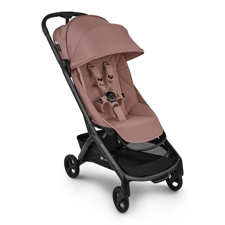 Bugaboo Butterfly 2 sport babakocsi, ultrakompakt, fekete/rózsaszín, 7.3 kg, születéstől 4 éves korig használható