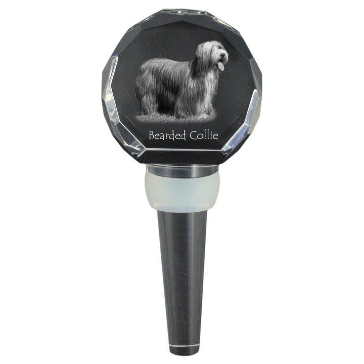 Zatyczca de sticla personalizata Art-Dog, cu imagine de animal, 10,3cm, 4x4x2,5cm