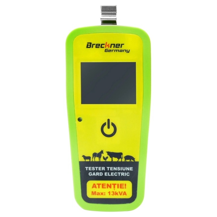 Tester digital pentru gard electric cu afisaj tensiune pana la 13000 V DISCZ10 (BK87587)