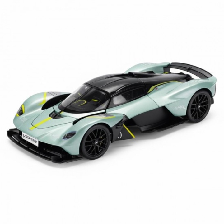 Macheta auto de colectie Aston Martin Valkyrie, scara 1:18, Verde