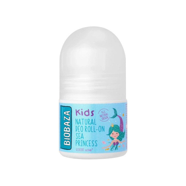 Deodorant natural roll-on pentru copii Sea Princess, Biobaza Kids, 30 ml