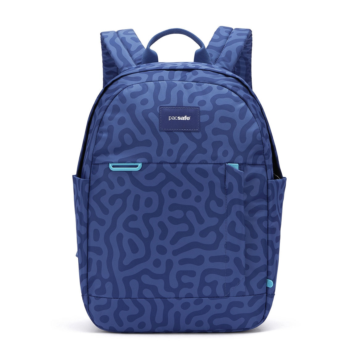 Rucsac urban antifurt Pacsafe GO 15L, protectie RFID, compartiment laptop 13”, albastru