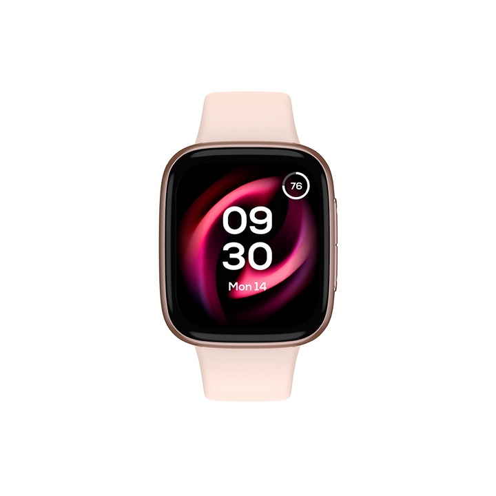 Smart часовник ttec, Tempus Pro, 46 mm, Amoled, Screen Rectangular Case, SmartWatch, Rose Gold