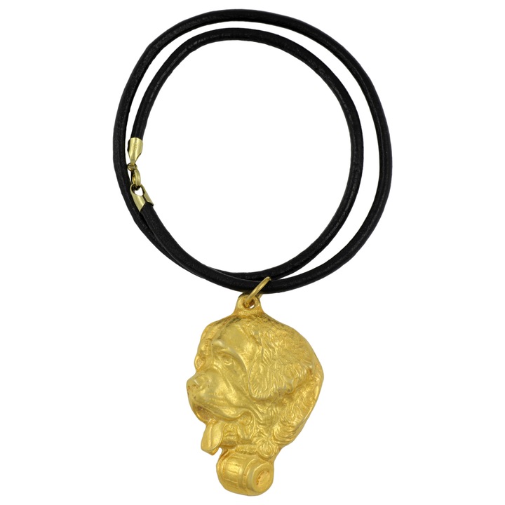 Kulcstartó, Art-Dog, cinkből és alumíniumból készült, kutyafej design, ezüstözött, díszdobozban