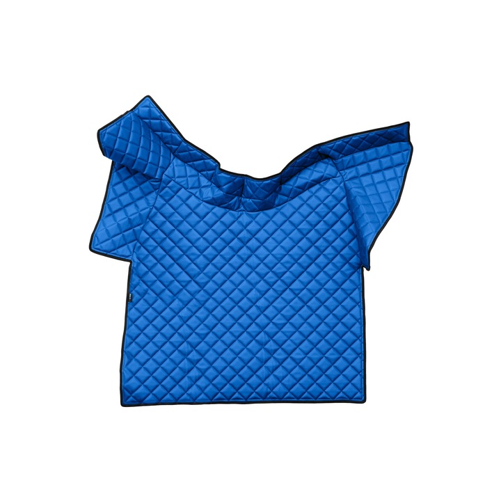 Covoraș central pentru tunel, F-CORE, Eco-Piele Q, Albastru, manual/automat