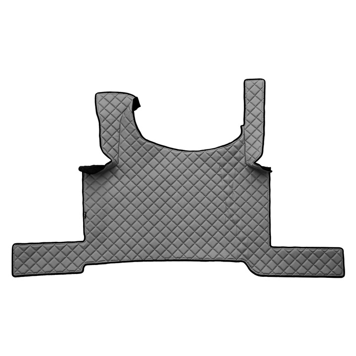 Covoraș central pentru tunel, F-CORE, ECO-PIELE Q, gri, dimensiuni precise