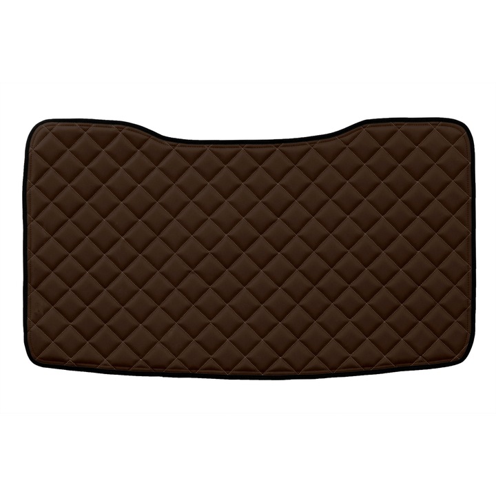 Covoraș central pentru tunel, F-CORE, Eco-piele, maro, 10mm