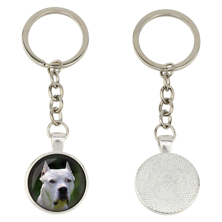 Személyre szabott fotós kulcstartó, Art-Dog, ezüst, 10x2.5cm, díszdobozban