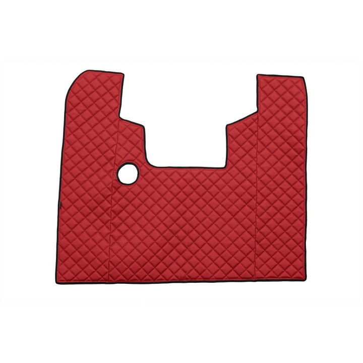 Covoraș central F-CORE ECO-PIELE Q pentru tunel, roșu, 10mm spumă poliuretanică