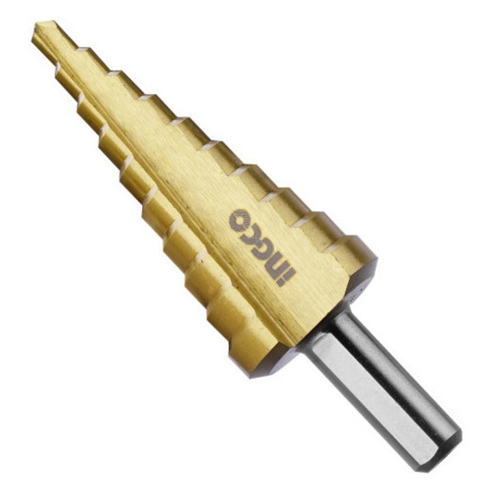 INGCO Lépcsős fúró 4-22 mm HSS