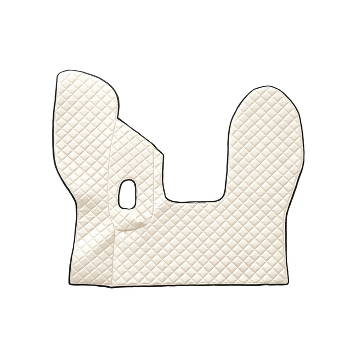 Covoraș central pentru tunel, F-CORE, ECO-PIELE Q, piele ecologică, culoare sampanie, manual