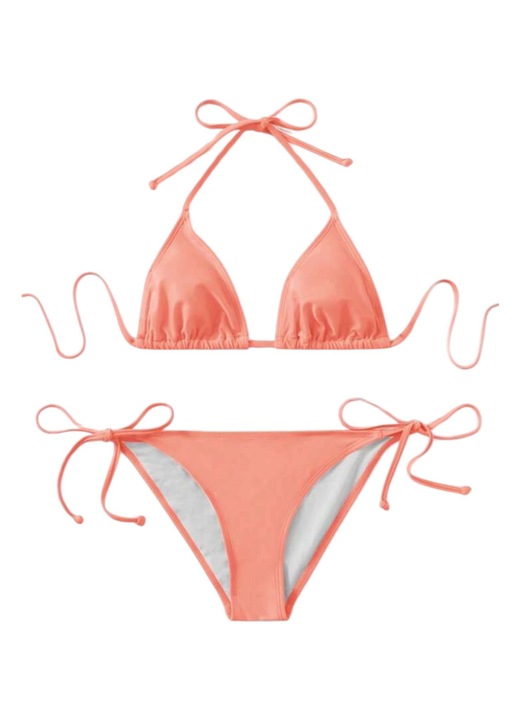 Kétrészes fürdőruha, narancssárga, s méret