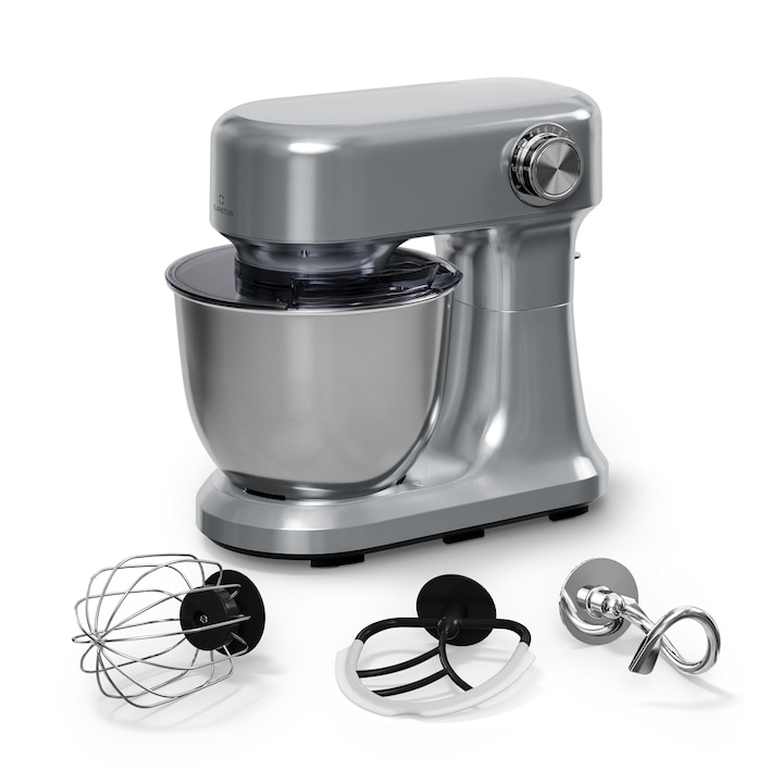 Klarstein, Bella Evo konyhai robotgép, bolygóműves keverőrendszer, 3 keverőfeltét, 1500 W, 5 L
