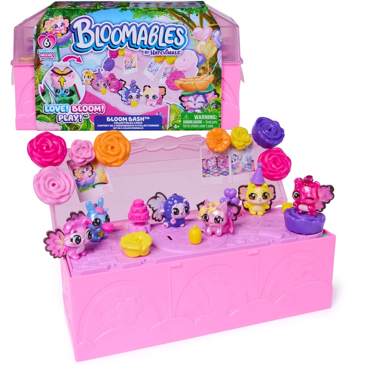 Bloomables Hatchimals Комплект от 6 фигурки Bloom Bash + аксесоари