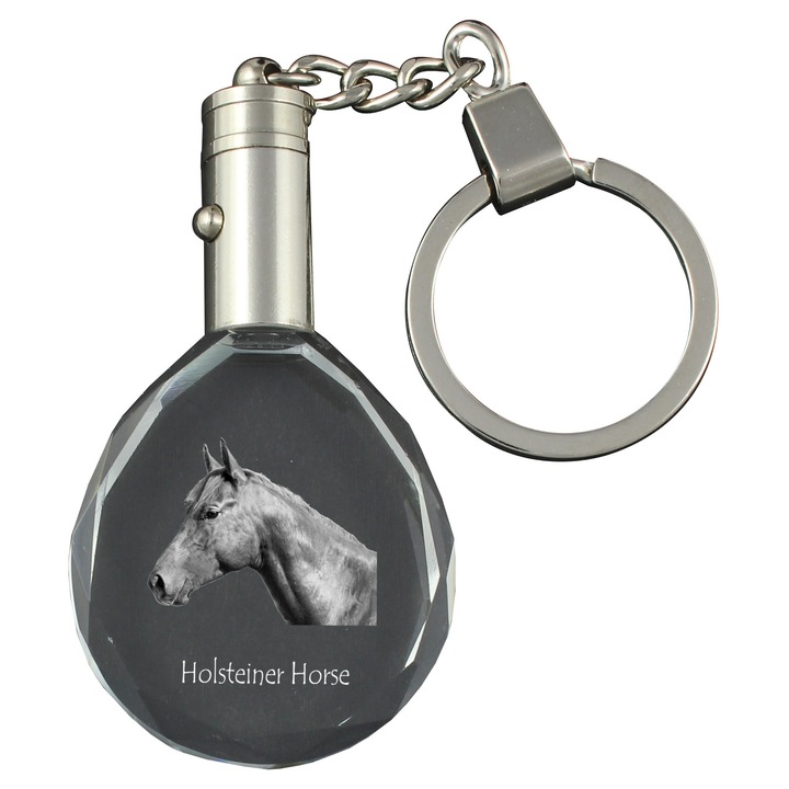 Breloc cu cristale, Art-Dog, breloc cu iluminare, set, 40x35x10mm