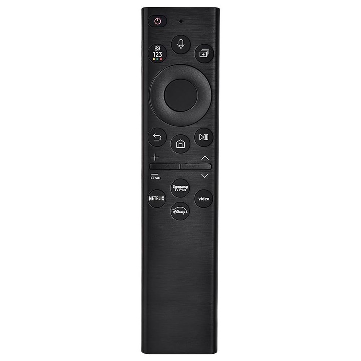 Samsung TV távirányító helyettesítő, minden 2019-2025-ös Samsung Smart TV távirányítóhoz hangvezérléssel. Nincs napelem, VPUINEFE