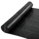 Geotextil de inalta densitate 100 g/m², contra buruienilor, 2 x 50 m, Negru