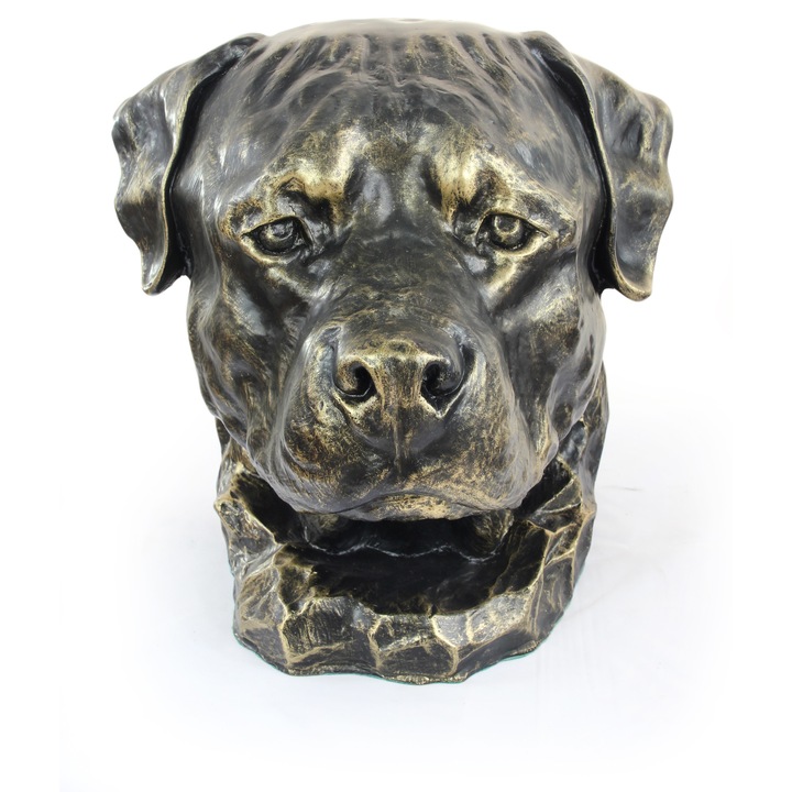Statueta Rottweiler, Art-Dog, design unic, rezistent la intemperii, 30x45cm