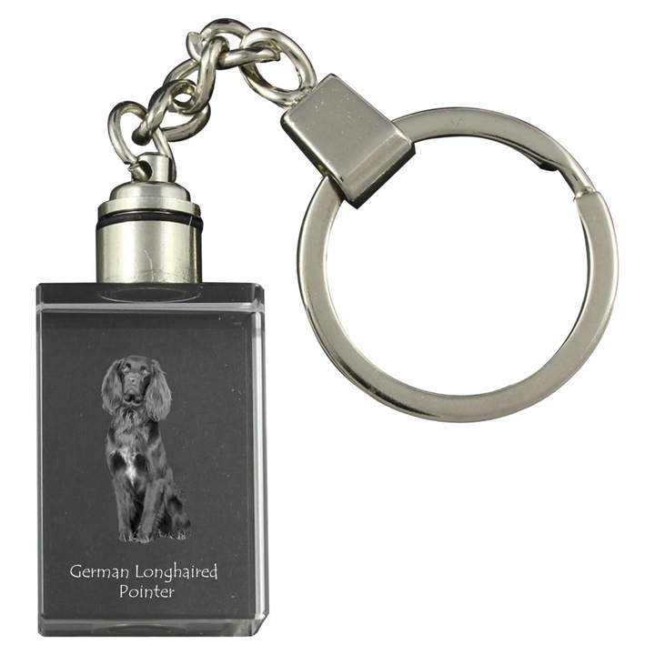 Kulcstartók, Art-Dog, kutyás kulcstartó, világító, kristály, 20x30x15mm