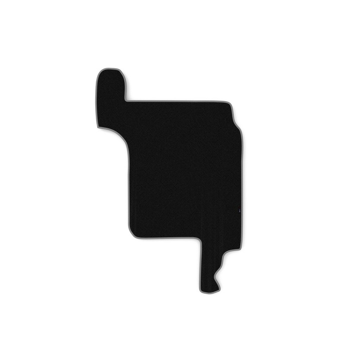 Covoraș central pentru tunel, F-CORE, Velur, Gri, 01.07-03.20