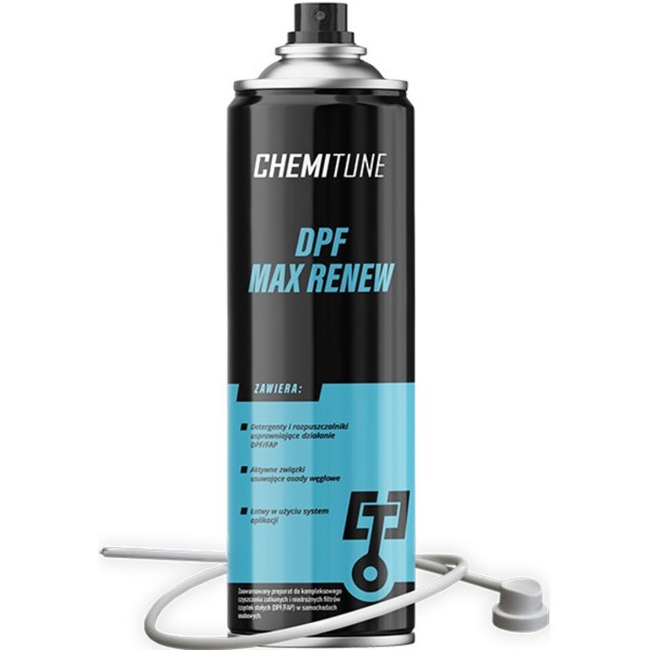 Aditiv auto CHEMITUNE DPF Max Renew 600ml, DPF/FAP szűrő teljes tisztítása, hosszan tartó védelem