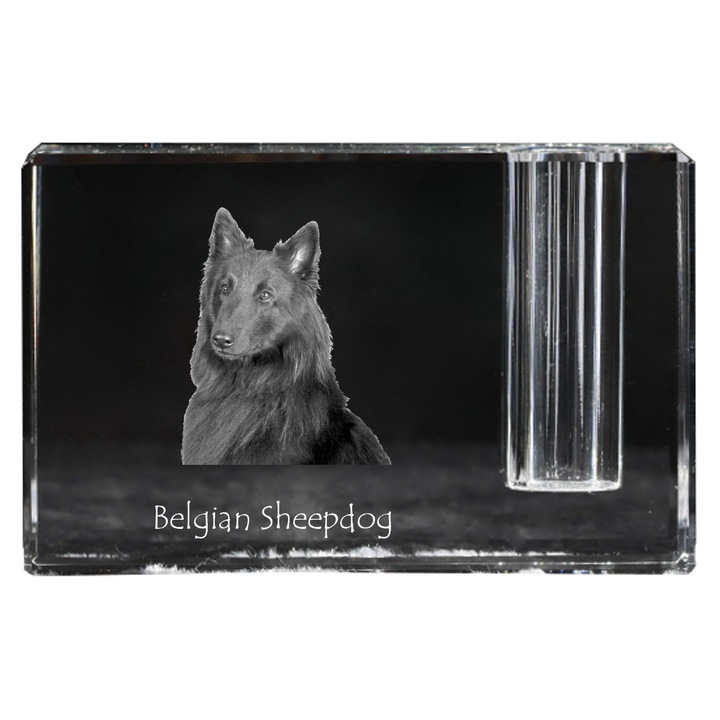 Поставка за офис артикули, Art-Dog, кристал, 11x4x7см, прозрачен