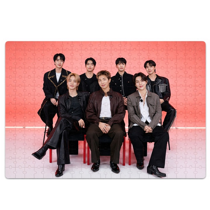 Puzzle personalizat bts arirang kpop army, 120 piese