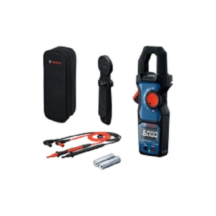 Masurator de curent si tensiune Bosch 600A/600V, rezistenta 40MΩ, IP54, set cu suport magnetic