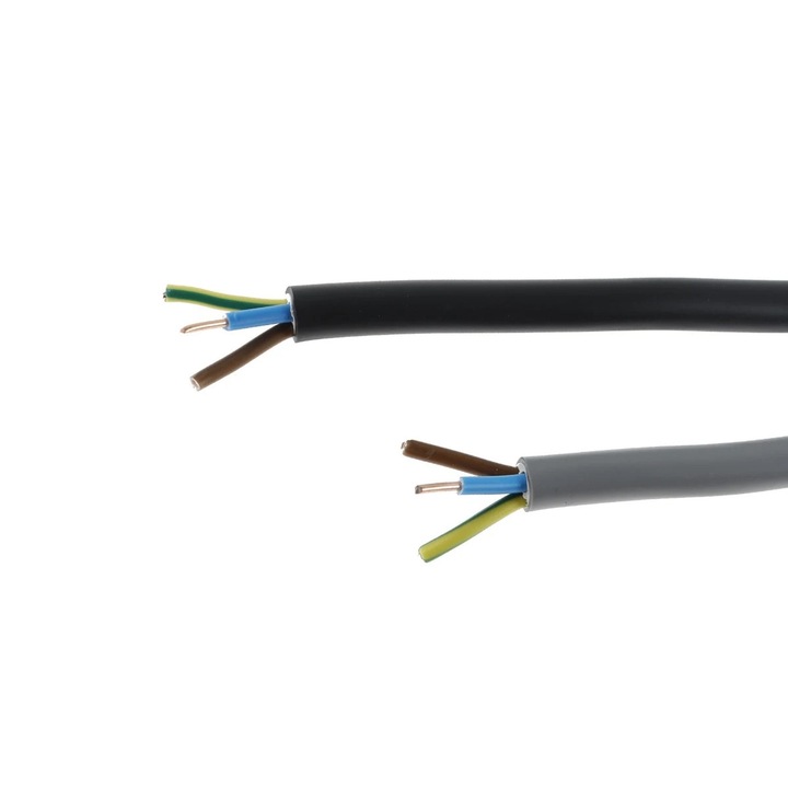 Rola cablu electric CYY-F 600 / 1000 3 x 2.5 mmp 50 m, cuprucablu