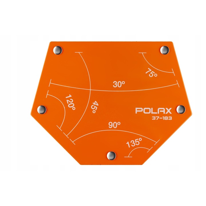 Suport magnetic pentru sudura Trapez, Polax, unghiuri 30-135, capacitate 34 kg, dimensiuni 145x110x25 mm