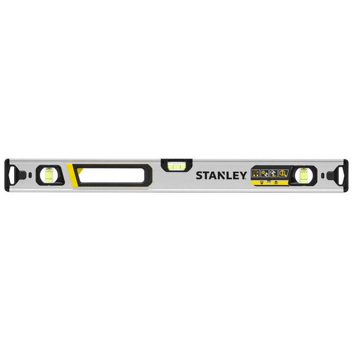 Nivela magnetica Stanley 60cm, 3 fiole, aluminiu, 0.66kg