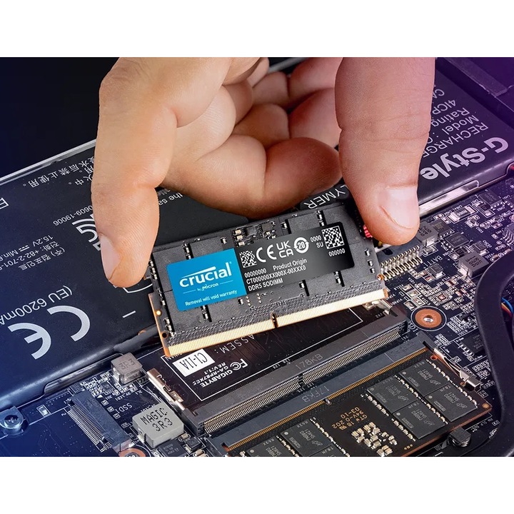 Памет за лаптоп Crucial 32GB DDR5-5600Mhz SODIMM CL46