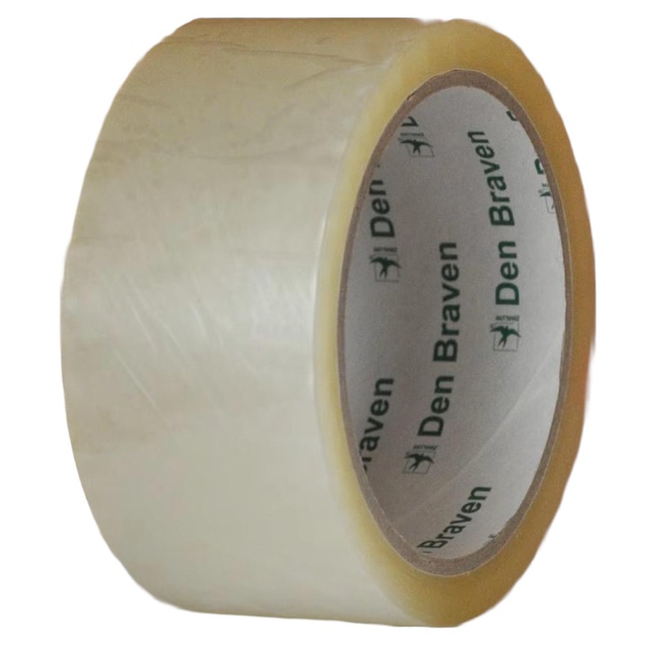 Set 2 x Banda Scotch, Transparent, 46 mm x 60 m, Den Braven