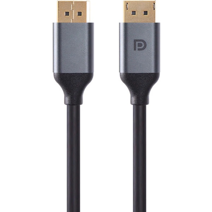 MYRIA MY8746 DisplayPort kábel, 2m, fekete