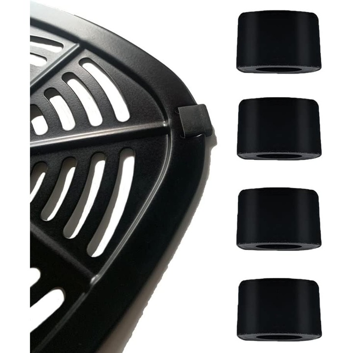Accesorii pentru friteuza cu aer, suport din silicon, 4 protectoare colturi