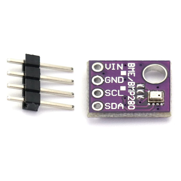 QWORK® BMP280 5V барометричен сензор, за температура и налягане на въздуха