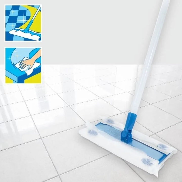 Servetele Anti Praf pentru Curatarea Pardoselii dintr-o Singura Miscare 20buc