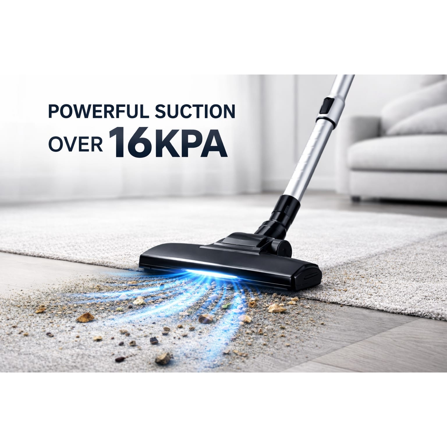 Aspirator fara sac Lyxun 3in1 1500W, alb, 0.6l - eMAG.ro