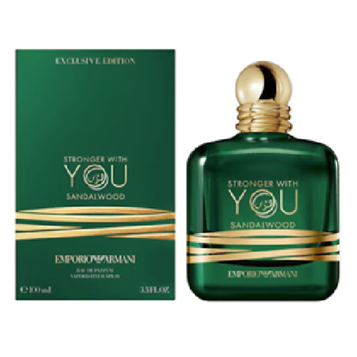Emporio Armani Stronger With You Sandalwood férfi, 100 ML, parfüm