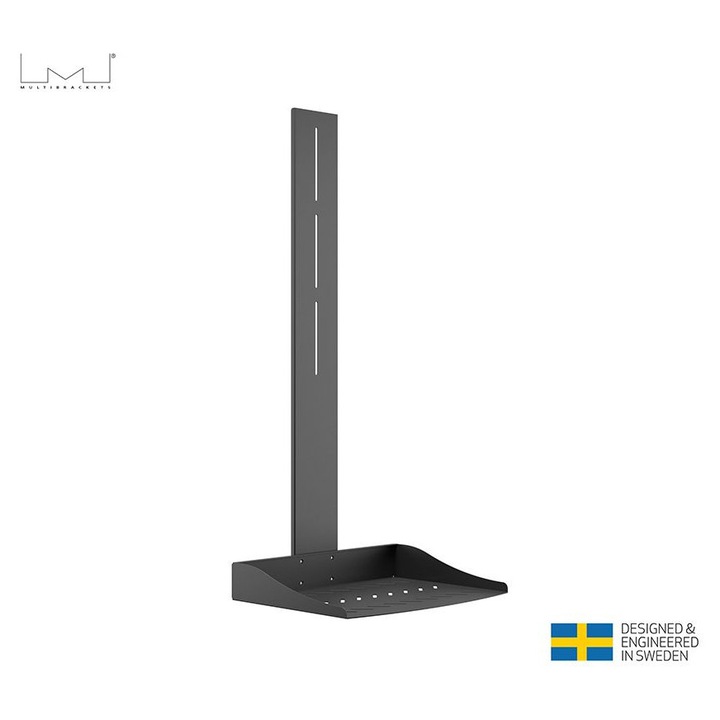 Raft pentru standuri de podea motorizate Multibrackets MB-5841, max.5kg, otel, negru