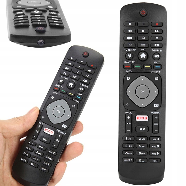 Telecomanda universala pentru TV Philips Smart 4K UHD cu Netflix compatibila cu toate modelele