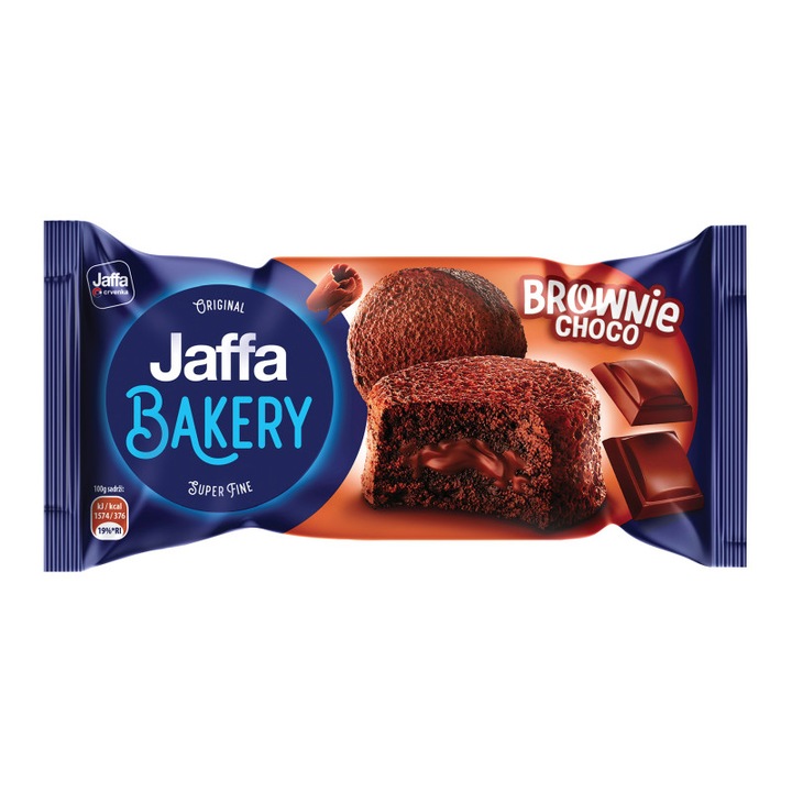Jaffa tejcsoki krémes brownie 75g