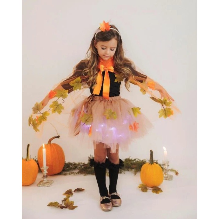 Costum Complet Zana Toamnei, 4 piese - 7-9 ani (122-134 cm)