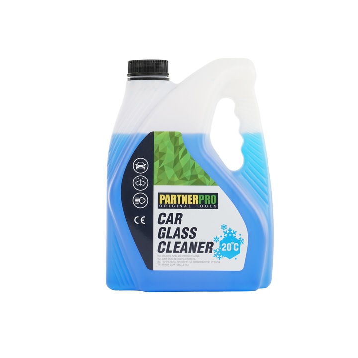 Soluție spălat parbriz iarnă 3L, PartnerPro, -20C, eficientă împotriva gheții și zăpezii